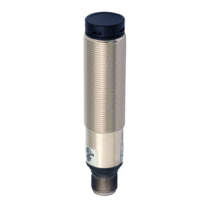 Sensor Fotoelétrico FAR2/BP-1E Datasensing M18 Difuso 100mm PNP NA+NF Metálico Conector M12